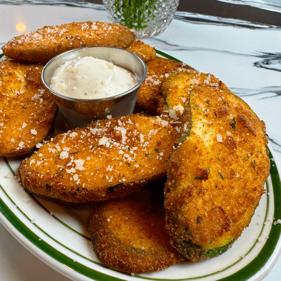Crispy Zucchini Anna Pizza