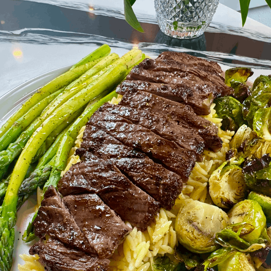 Skirt Steak Entree Anna Pizza Valley Village